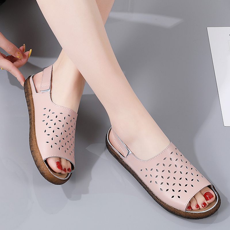 Mary Bekväm Casual Sandal För Kvinnor - Gul