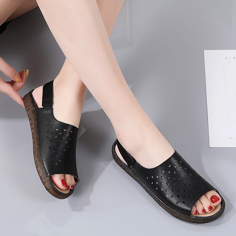 Mary Bekväm Casual Sandal För Kvinnor - Gul