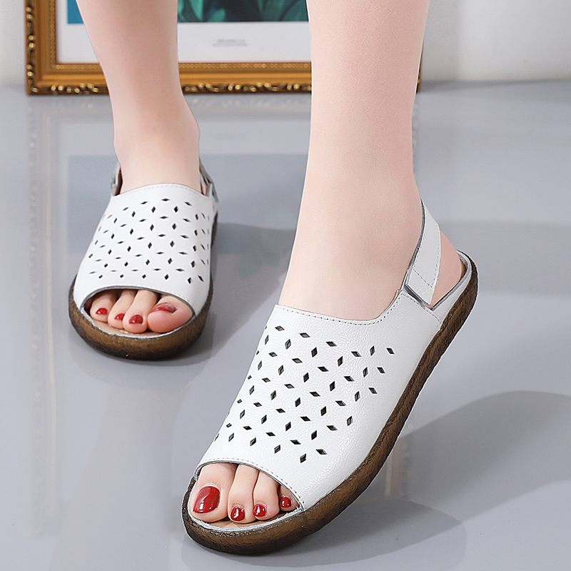 Mary Bekväm Casual Sandal För Kvinnor - Gul
