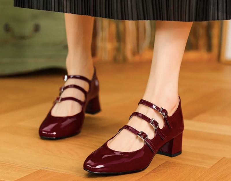 Mary Lackläder Pumps-skor För Kvinnor - Svart