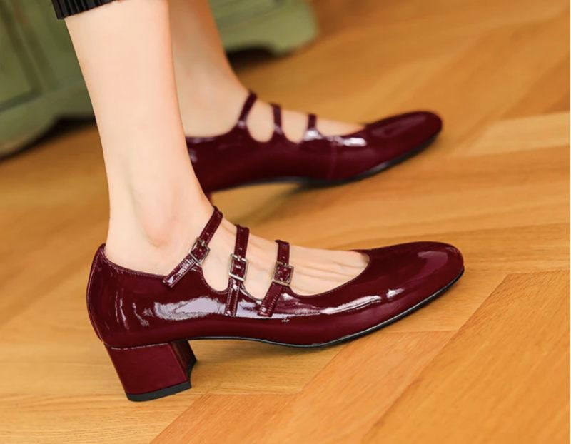 Mary Lackläder Pumps-skor För Kvinnor - Svart