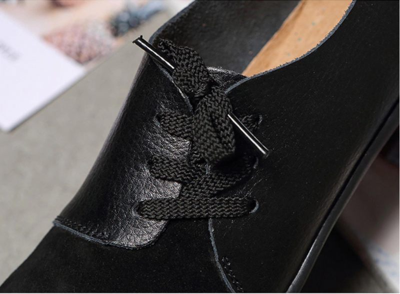 Maryse Dam Loafer Svarta Skor - Gul
