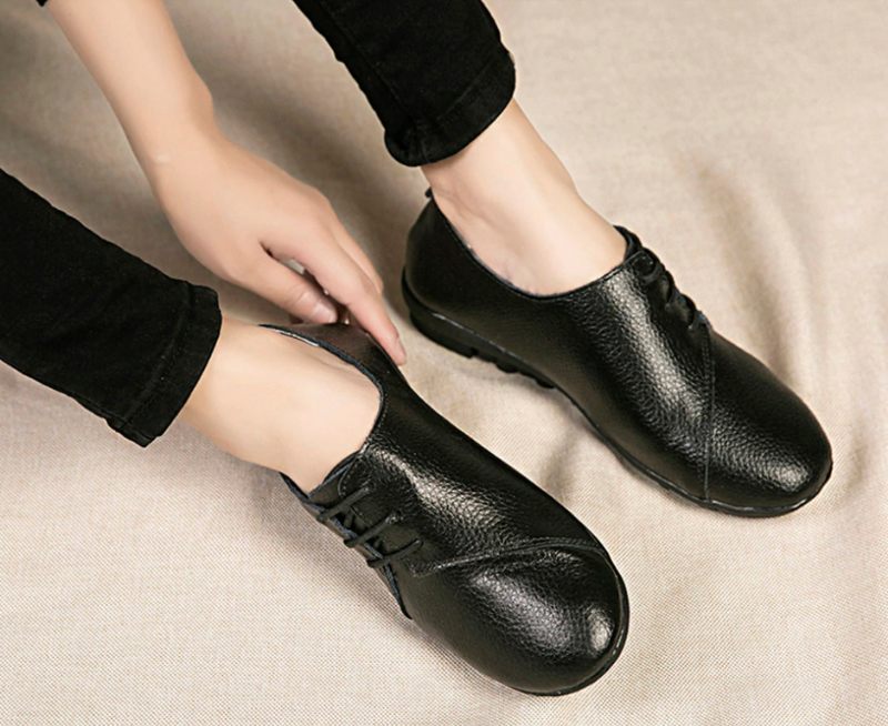 Maryse Dam Loafer Svarta Skor - Gul