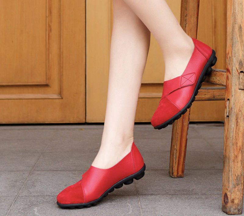 Maryse Dam Loafer Svarta Skor - Gul