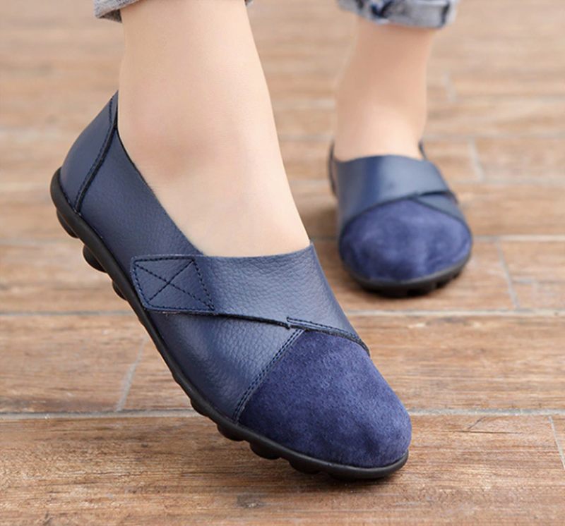 Maryse Dam Loafer Svarta Skor - Gul