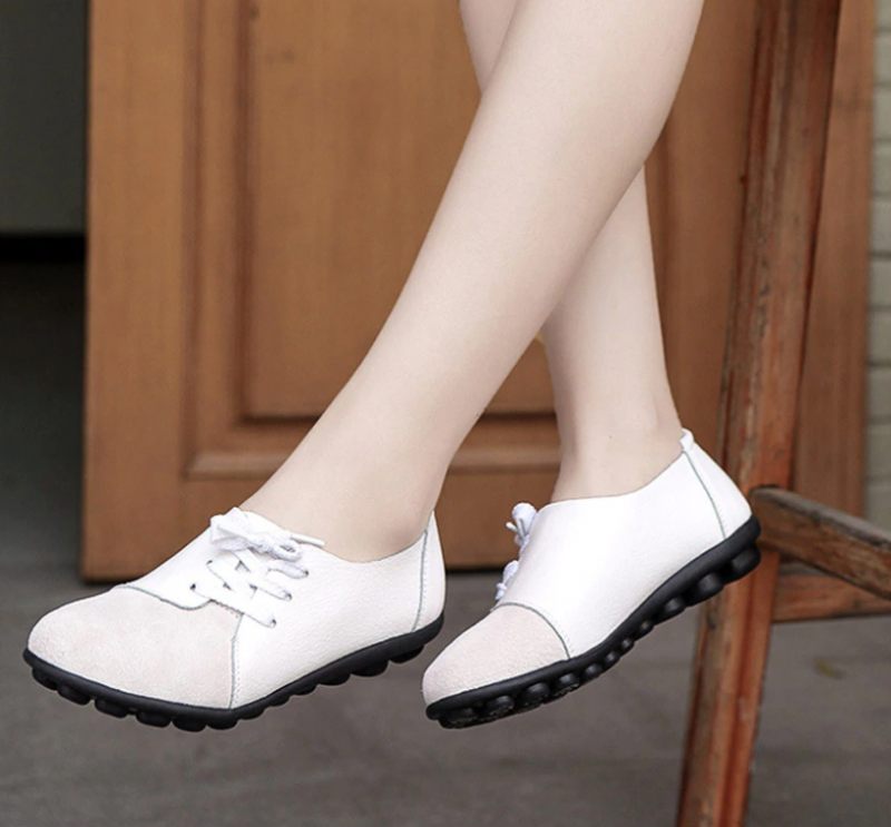 Maryse Dam Loafer Svarta Skor - Gul