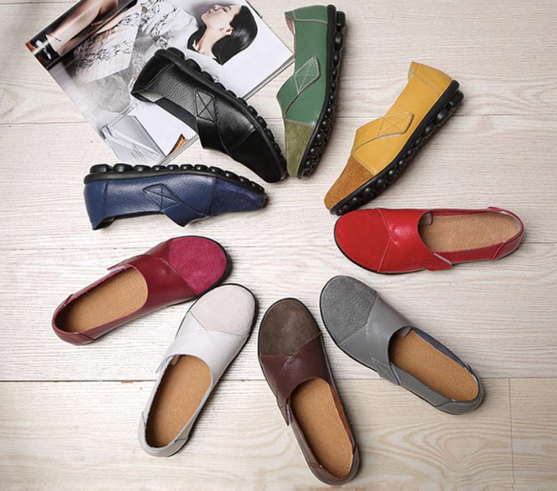 Maryse Dam Loafer Svarta Skor - Gul