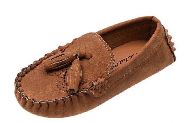 Matia Baby Flicka Loafer Skor - Brun
