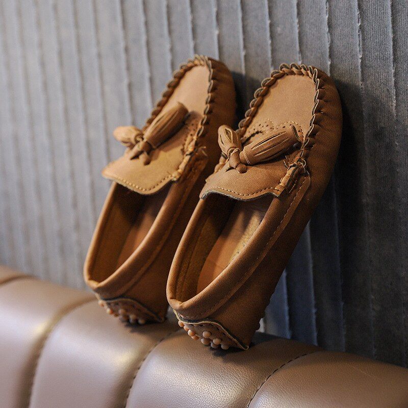 Matia Baby Flicka Loafer Skor - Brun