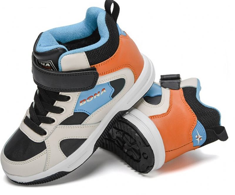 Matic Pojkar Höga Sneakers - Blå