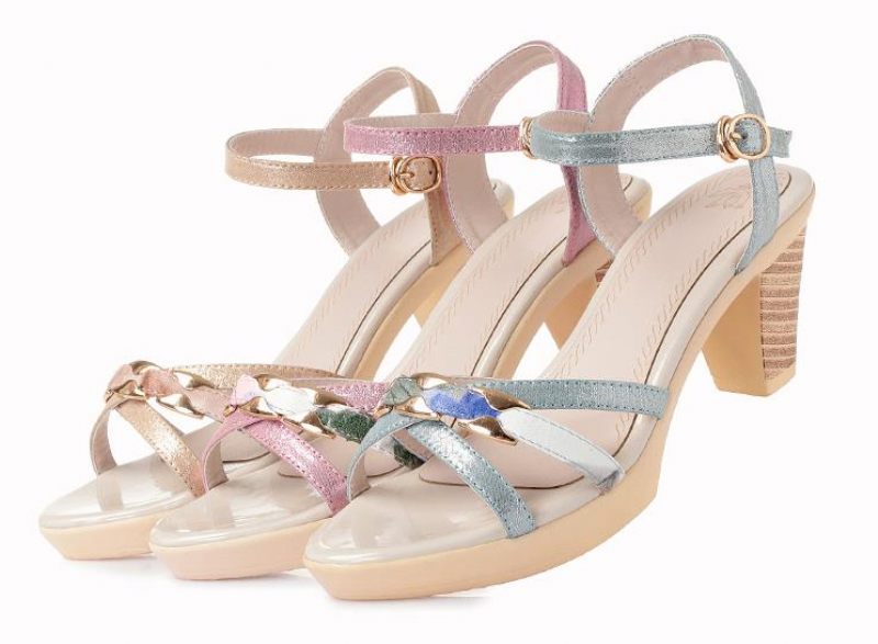 Matilde Damsandal - Beige