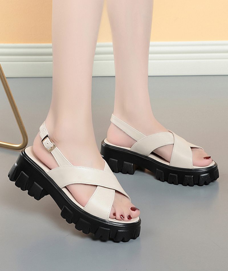 Mau Sandal För Kvinnor - Beige
