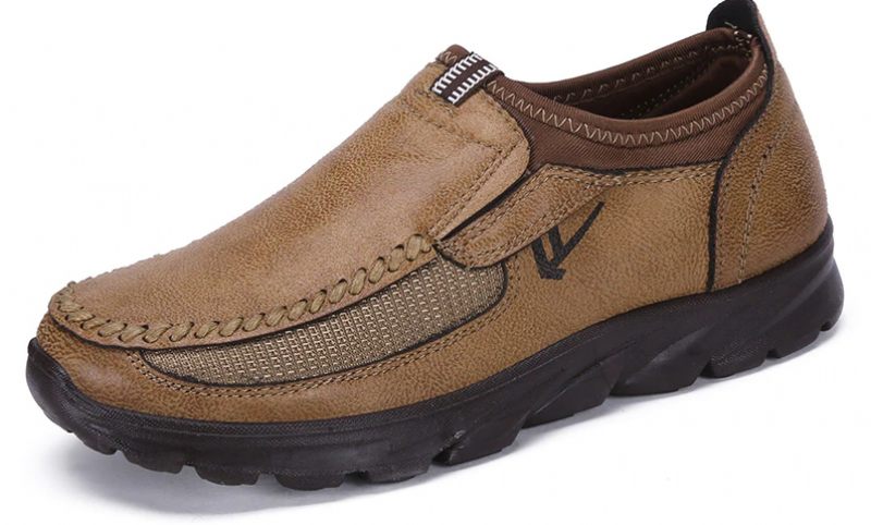 Max Loafers För Män Casual Skor - Kamel