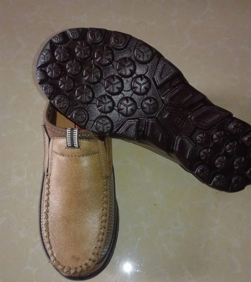 Max Loafers För Män Casual Skor - Kamel