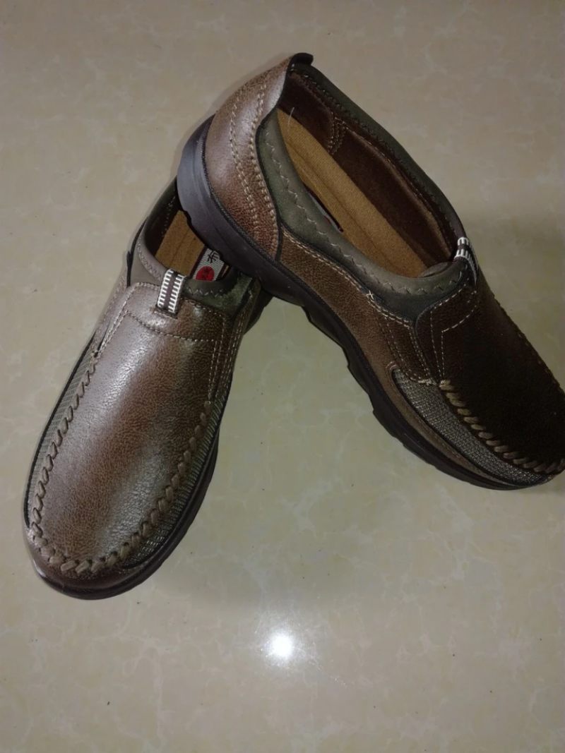 Max Loafers För Män Casual Skor - Kamel