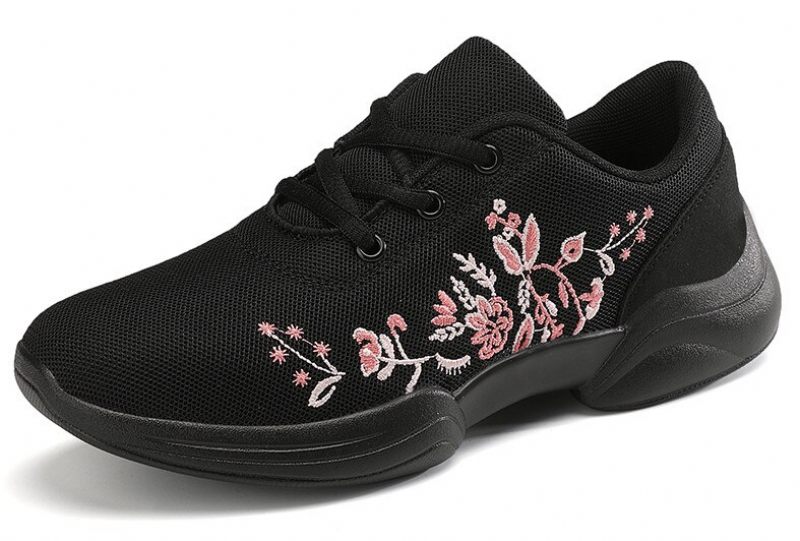 Mehdi Sneaker Dam Bekväma Andas Platta Snörningsskor - Rosa