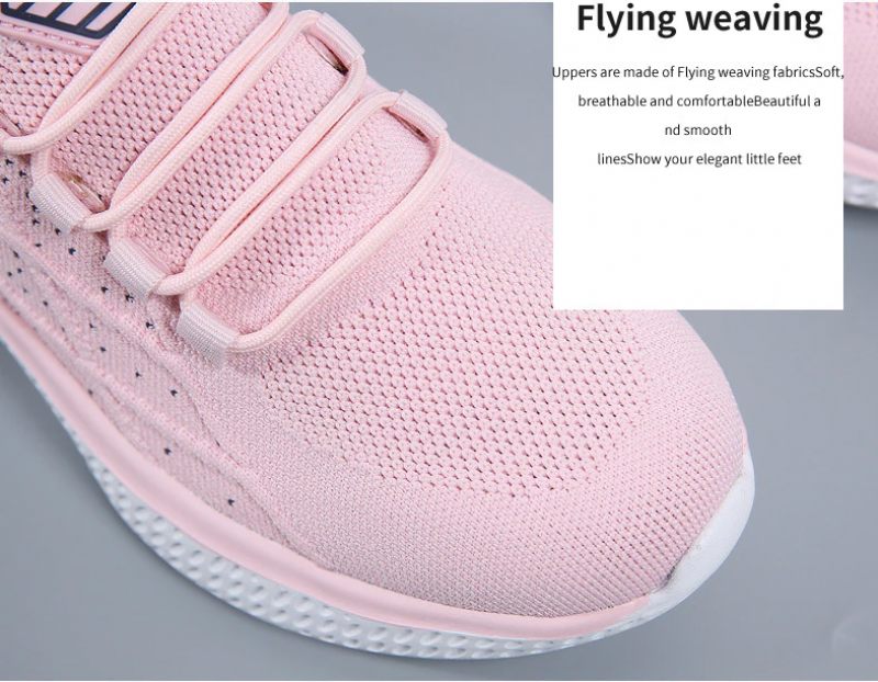 Melgen Dam Sneaker Bekväm Snörning - Rosa
