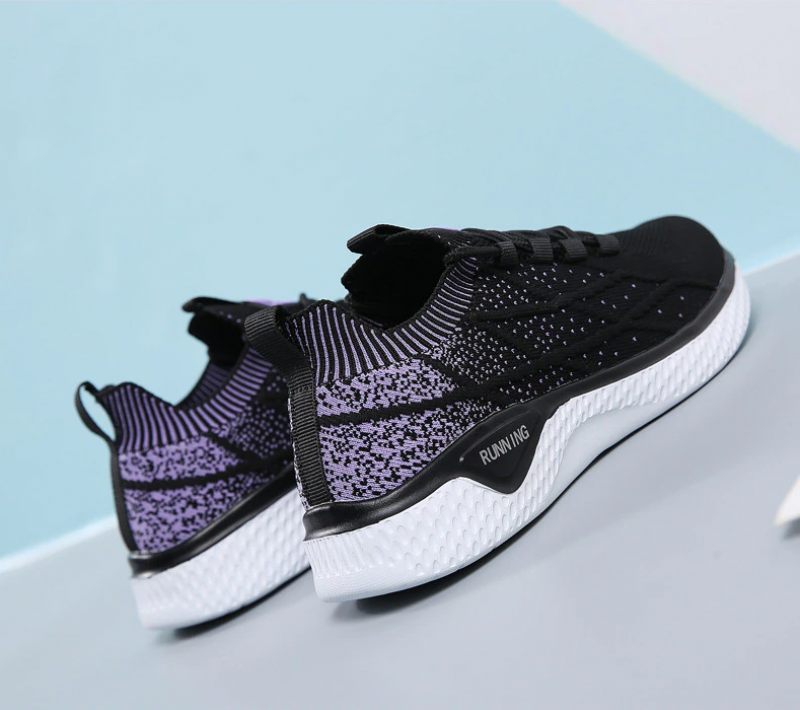 Melgen Dam Sneaker Bekväm Snörning - Rosa