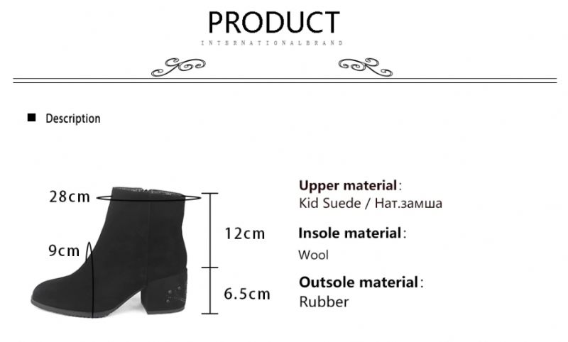 Melina Booties Ankellängd - Svart