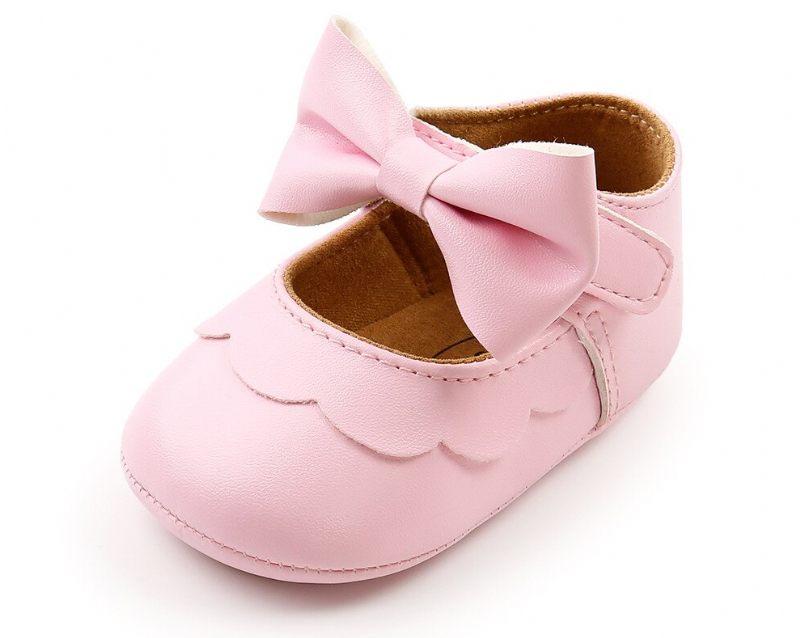 Melinda Baby Platta Skor För Tjejer - Rosa