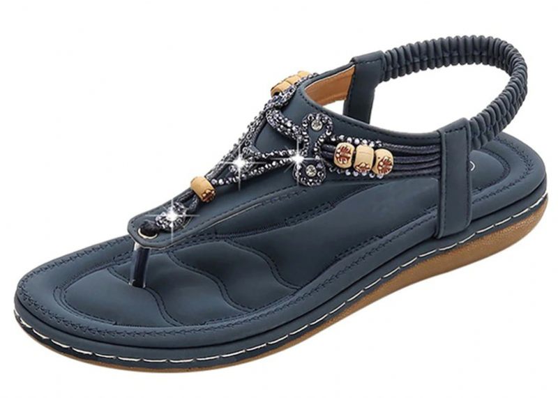Melissa Platt Sandal För Kvinnor - Blå