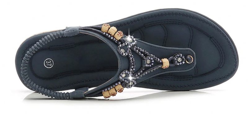 Melissa Platt Sandal För Kvinnor - Blå
