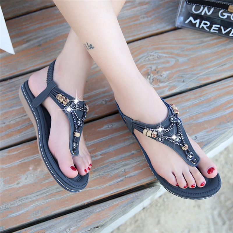 Melissa Platt Sandal För Kvinnor - Blå
