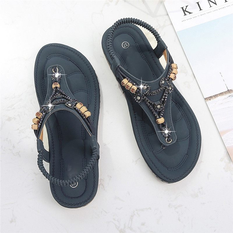 Melissa Platt Sandal För Kvinnor - Blå