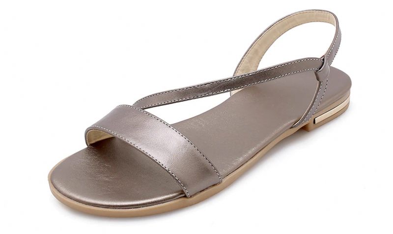 Melody Skinnsandal För Kvinnor För Sommar - Beige