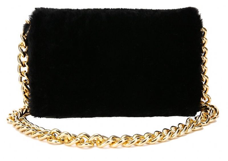 Mendez Small Crossbody-handväska För Kvinnor Med Lock - Svart