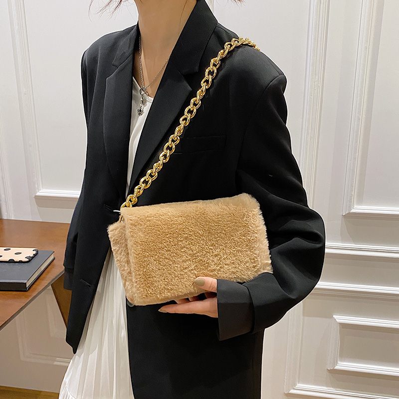 Mendez Small Crossbody-handväska För Kvinnor Med Lock - Svart