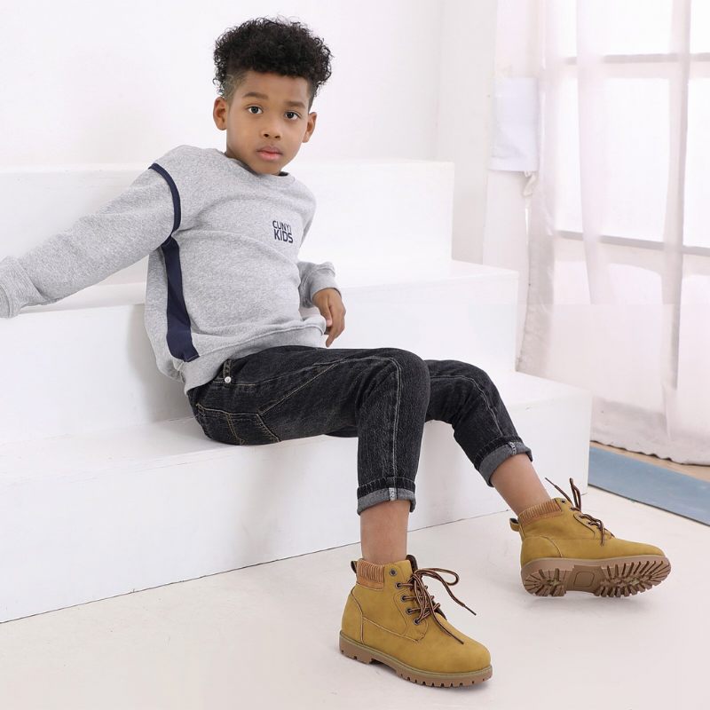 Mendez Unisex Utomhuskänga För Barn - Svart