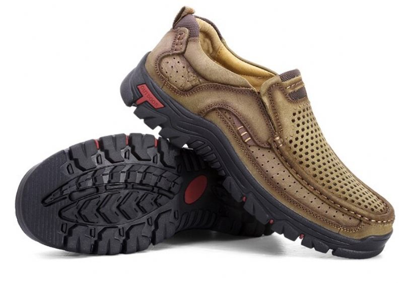 Menphis Loafers För Män Fritidsskor - Kaki