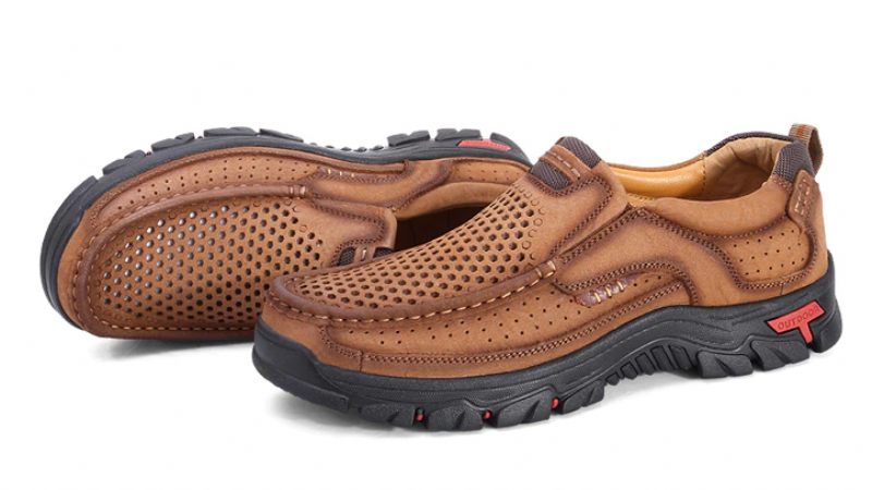 Menphis Loafers För Män Fritidsskor - Kaki
