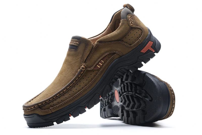 Menphis Loafers För Män Fritidsskor - Kaki