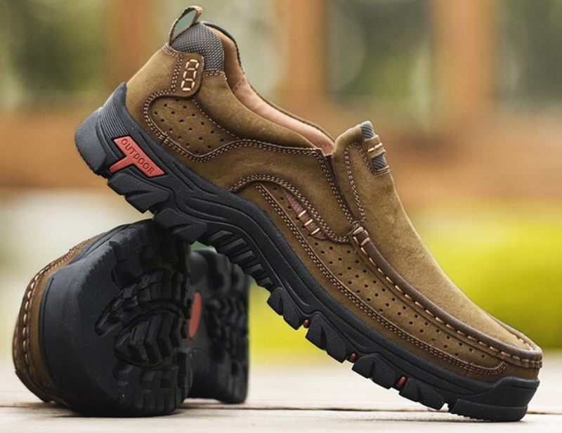 Menphis Loafers För Män Fritidsskor - Kaki