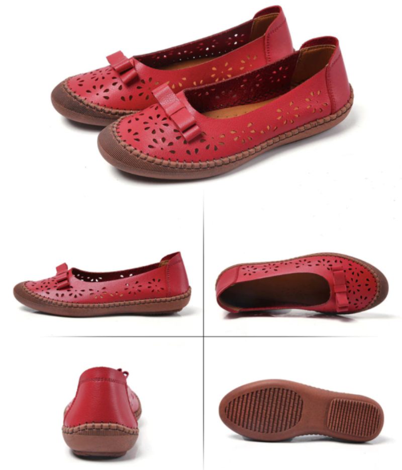 Merida Loafer - Röd fjärilsknut