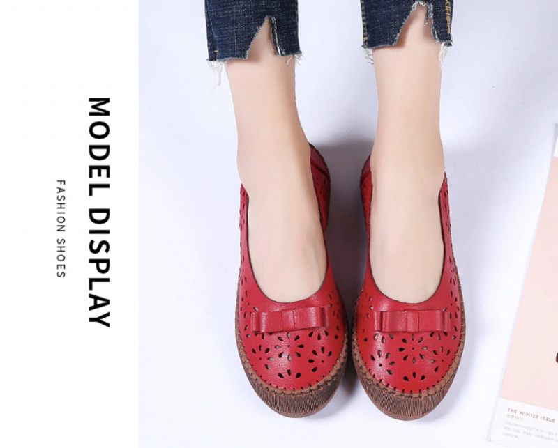 Merida Loafer - Röd fjärilsknut