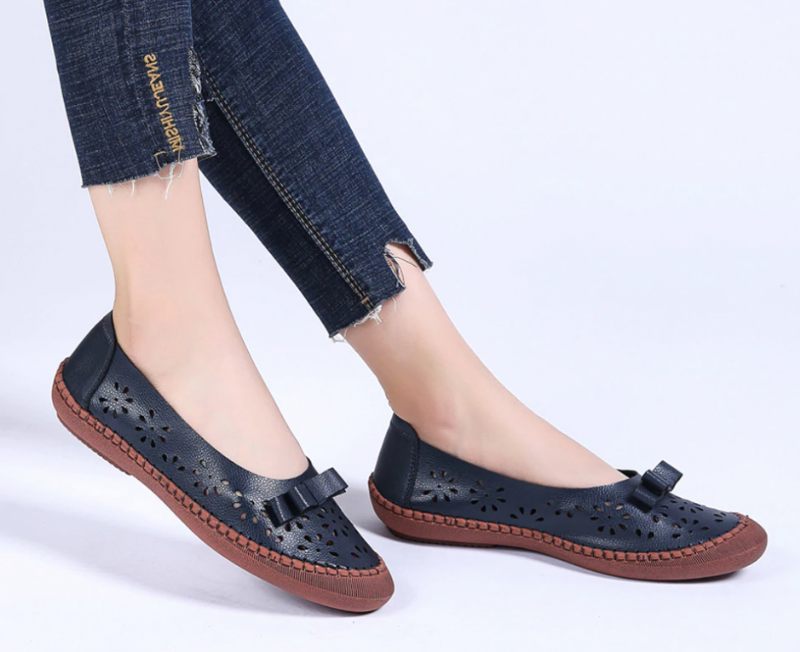 Merida Loafer - Röd fjärilsknut