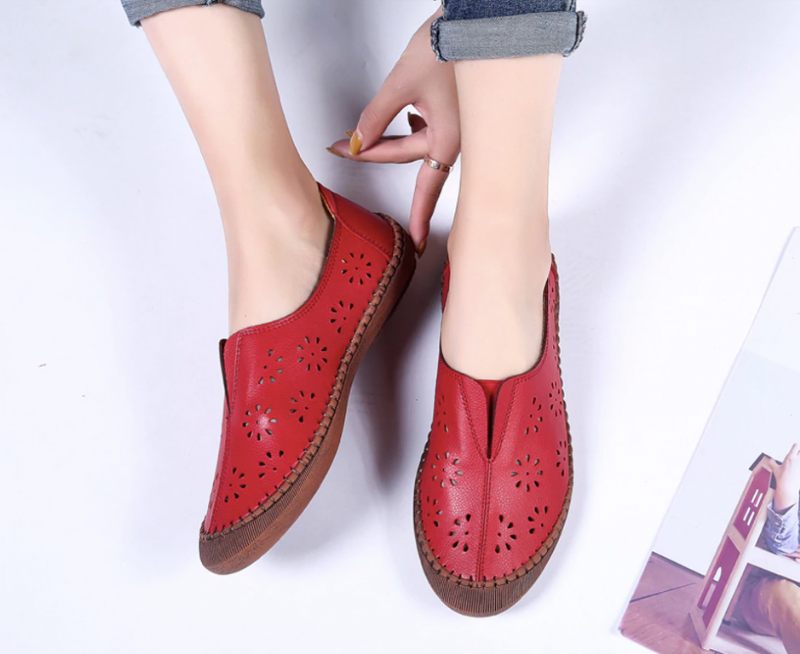 Merida Loafer - Röd fjärilsknut