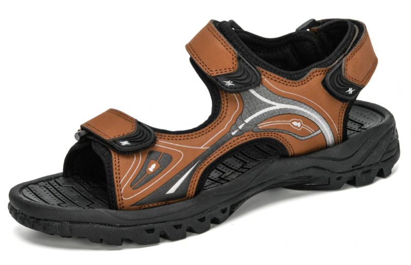 Merlin Klassiska Sandaler För Män - Brun