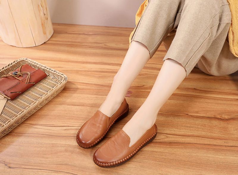 Merly Dam Loafer Skor - Brons