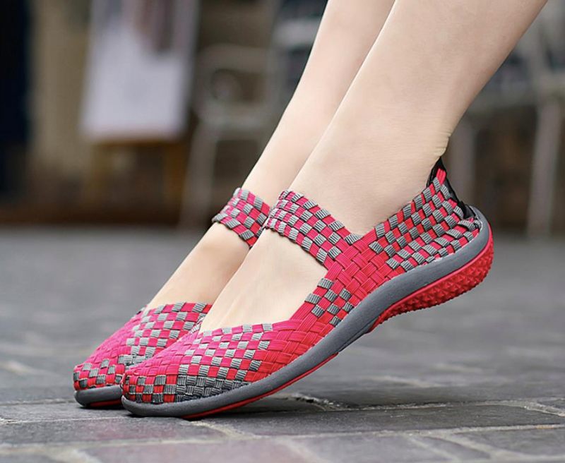 Mia Slip-on För Kvinnor - Röd
