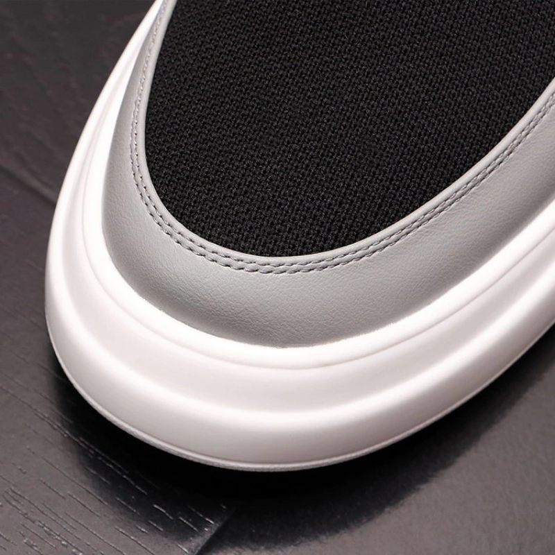 Miaray Herrsneakers Plattformsskor - Svart