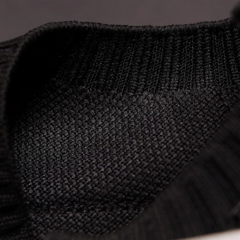 Miaray Herrsneakers Plattformsskor - Svart