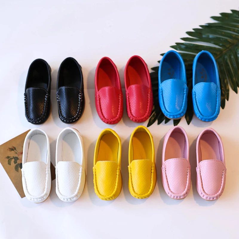 Micah Unisex Loafer-skor För Barn - Svart