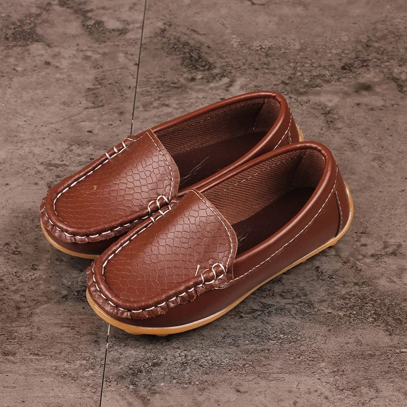 Micah Unisex Loafer-skor För Barn - Svart