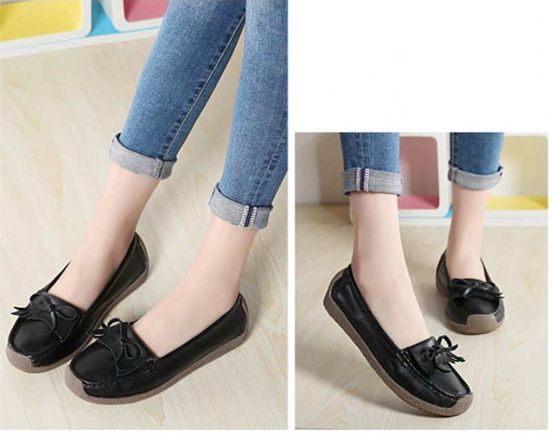 Mila Dam Loafer Svarta Skor - Svart