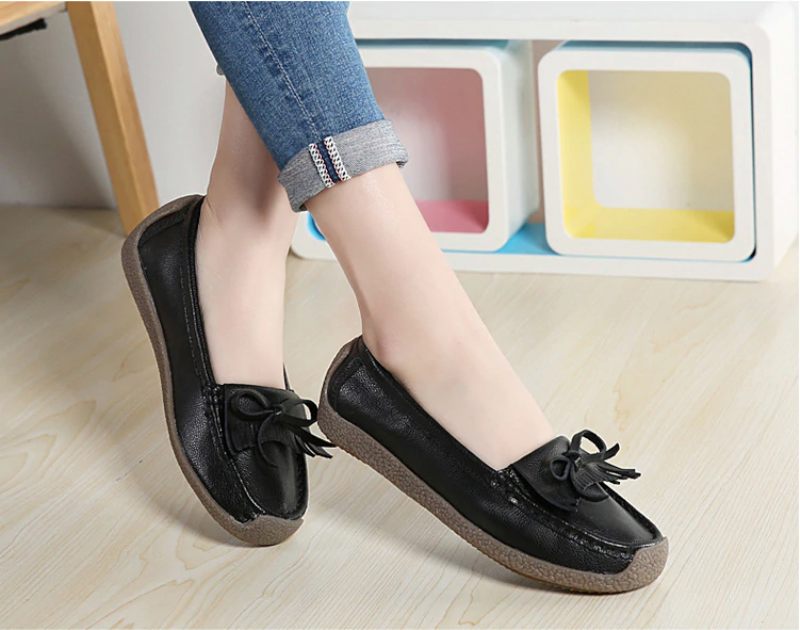Mila Dam Loafer Svarta Skor - Svart