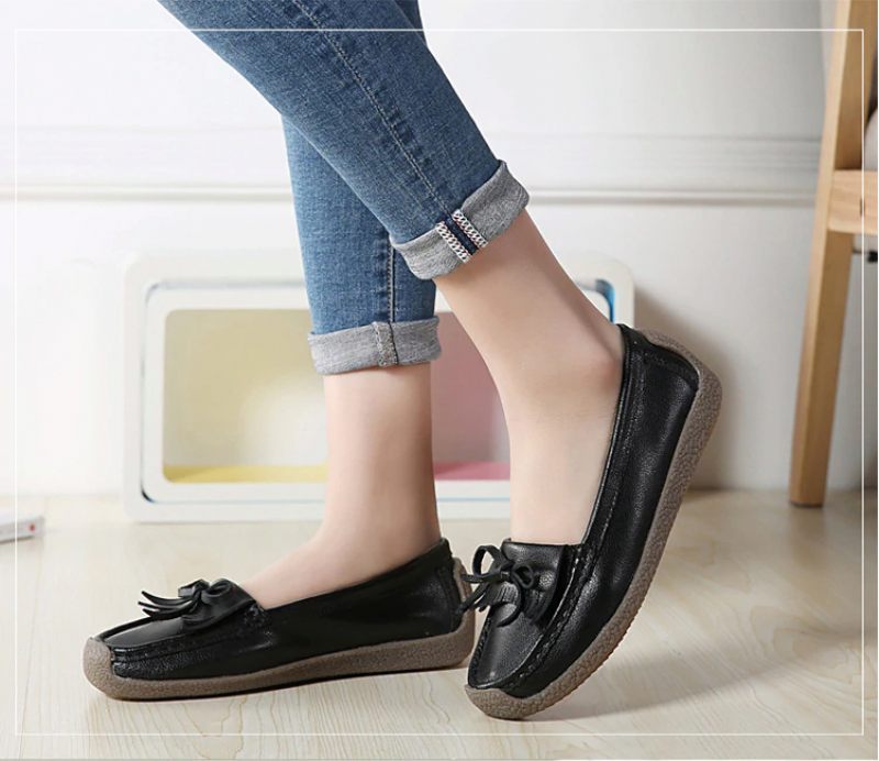Mila Dam Loafer Svarta Skor - Svart